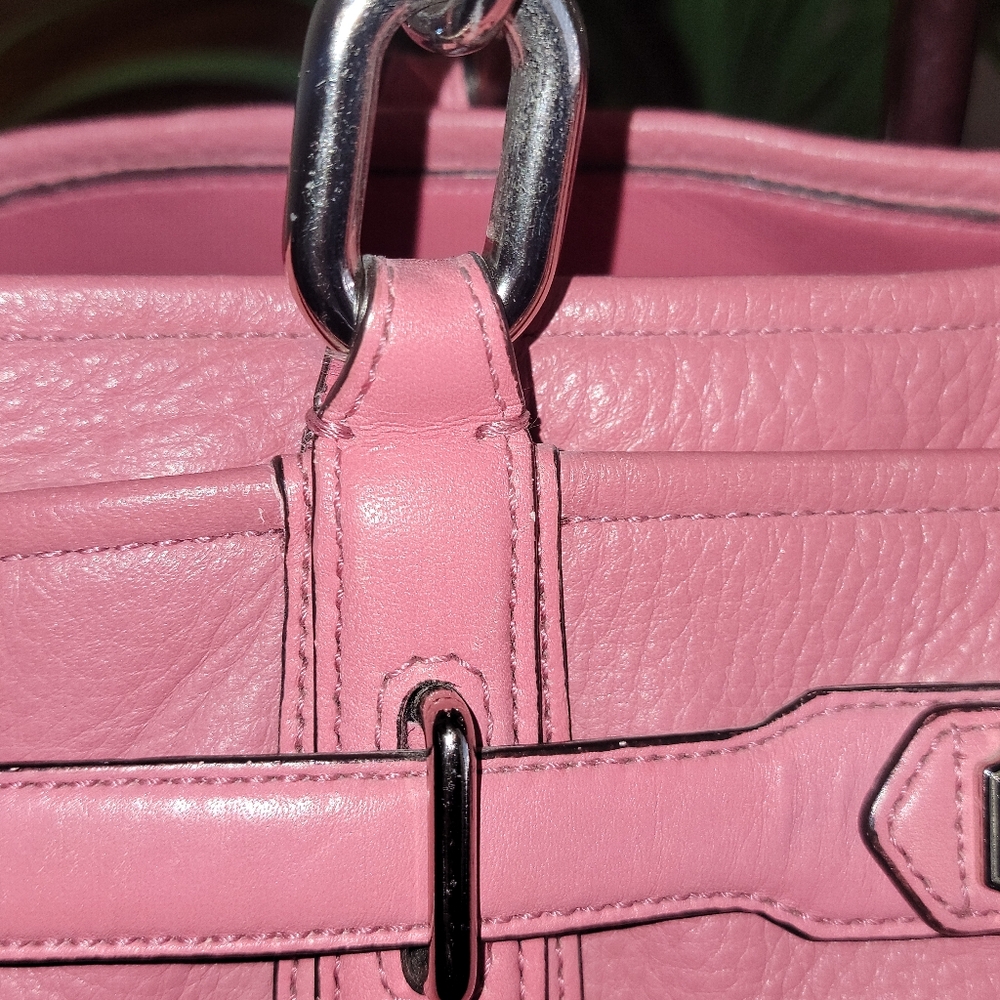 🔥 Coach Jaylen Pink Leather Carryall  M1173 - 18955 - Picture 3 of 15